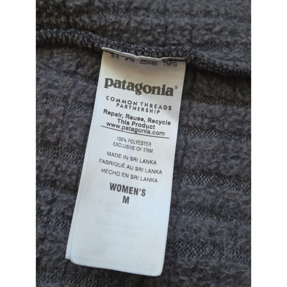 Patagonia Better Sweater Coat Womens Medium Gray Mock Neck - Picture 5 of 7